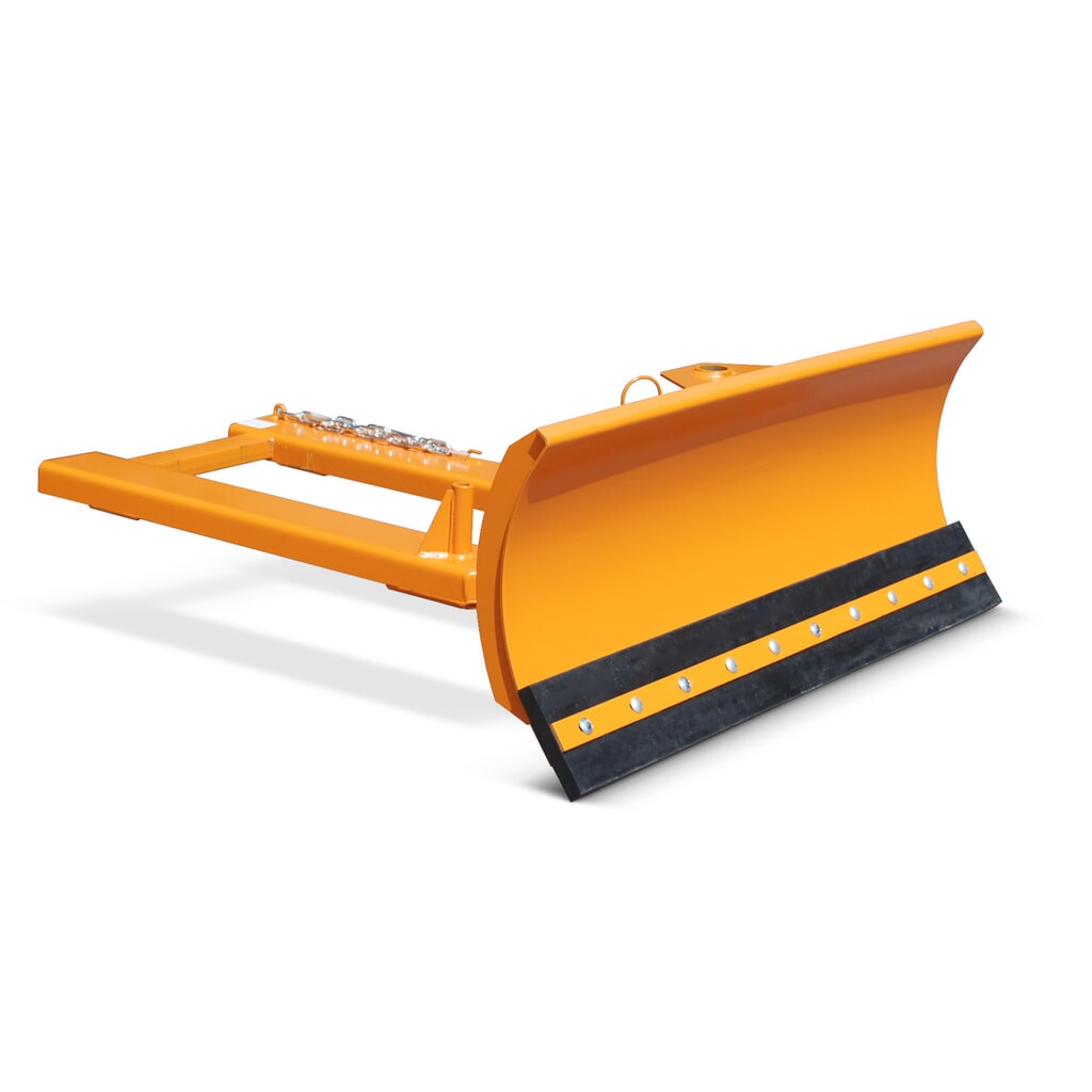 Bauer® Stapler-Schneeschieber mit Gummischürfleiste, Schildbreite 1.500 mm Produktabbildung: Bauer® Stapler-Schneeschieber mit Gummischürfleiste, Schildbreite 1.500 mm