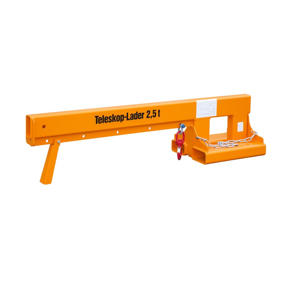 Produktabbildung: Bauer® Kranarm Typ KT-K, Reichweite bis 1.870 mm, TK bis 2.500 kg, RAL 2000 gelborange