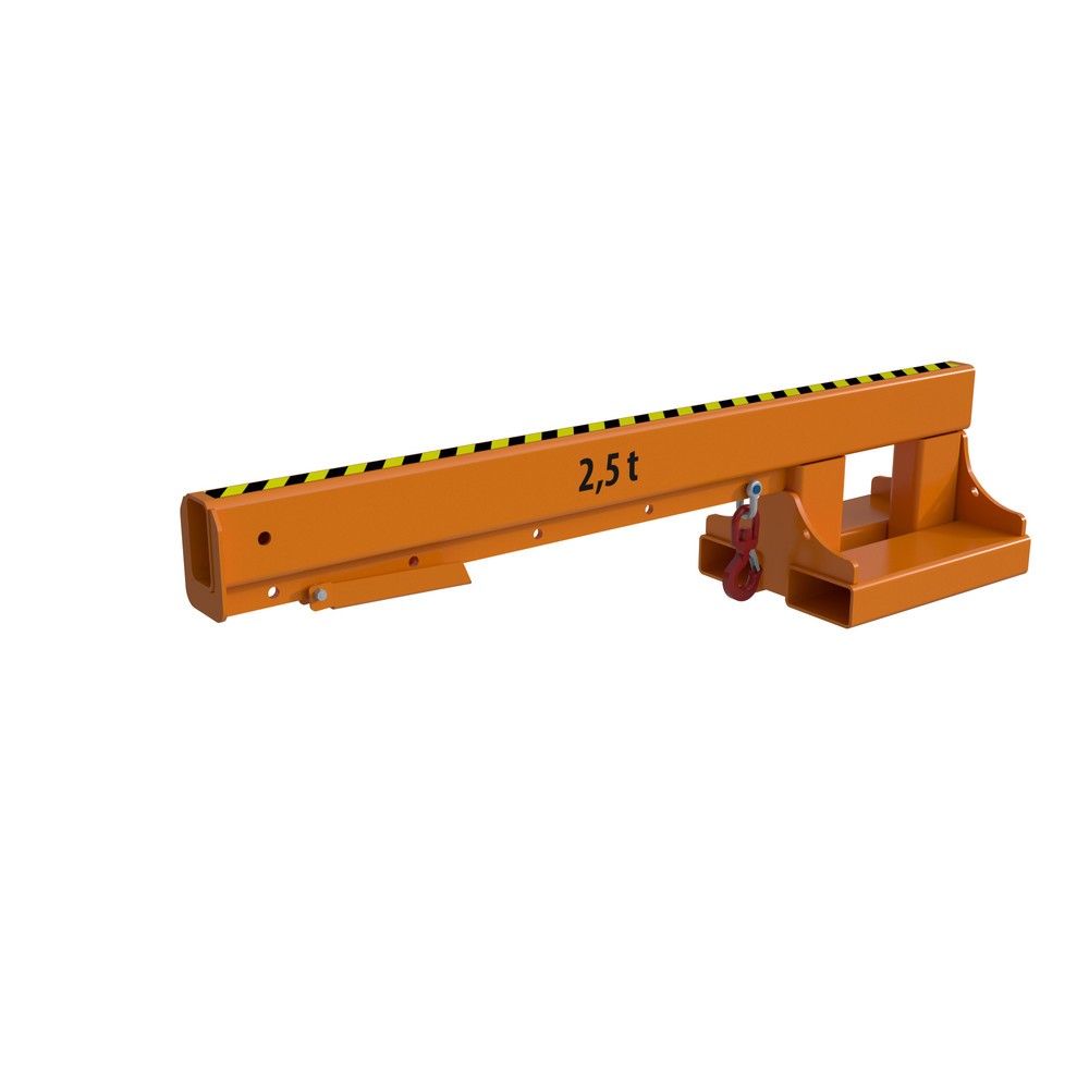 Produktabbildung Nr. 2: Bauer® Kranarm Typ KT-K, Reichweite bis 1.870 mm, TK bis 2.500 kg, RAL 2000 gelborange