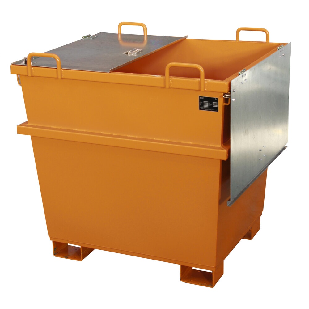 Produktabbildung Nr. 3: Bauer® Universal-Container Typ UC, Volumen 1 m³, RAL 2000 gelborange