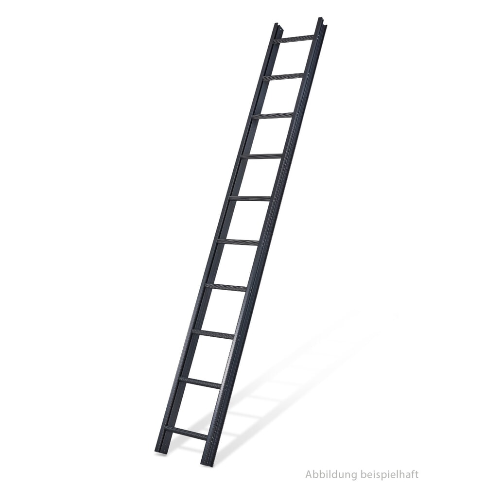 Produktabbildung: BAVARIA® Dachauflegeleiter 995 anthrazit