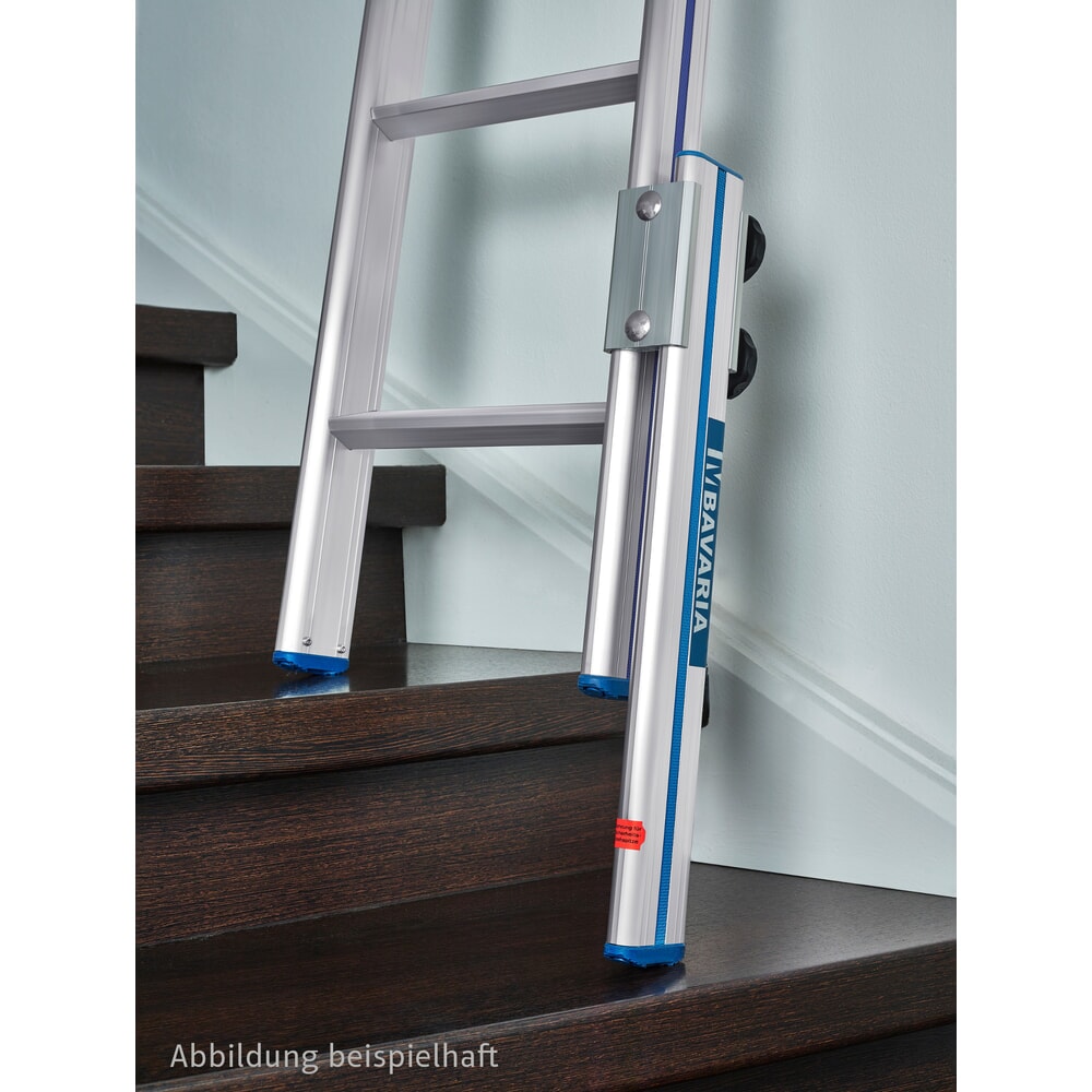 Produktabbildung: BAVARIA® Fussverlängerung, für gerade BAVARIA® Leitern ohne Traverse mit 73 mm Holm