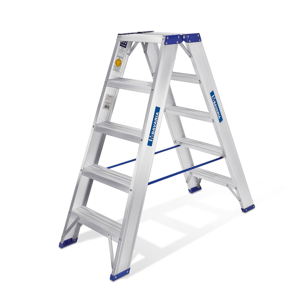 BAVARIA® Stufen-Stehleiter 410 Produktabbildung: BAVARIA® Stufen-Stehleiter 410