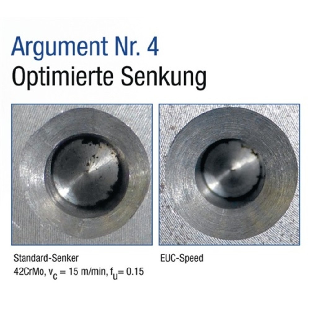 Produktabbildung Nr. 5: Kegelsenkersatz EUC DIN335C 90Grad 6,3-25mm HSS spezial 3-Fl.-Schaft 5tlg.Ku.-Bo
