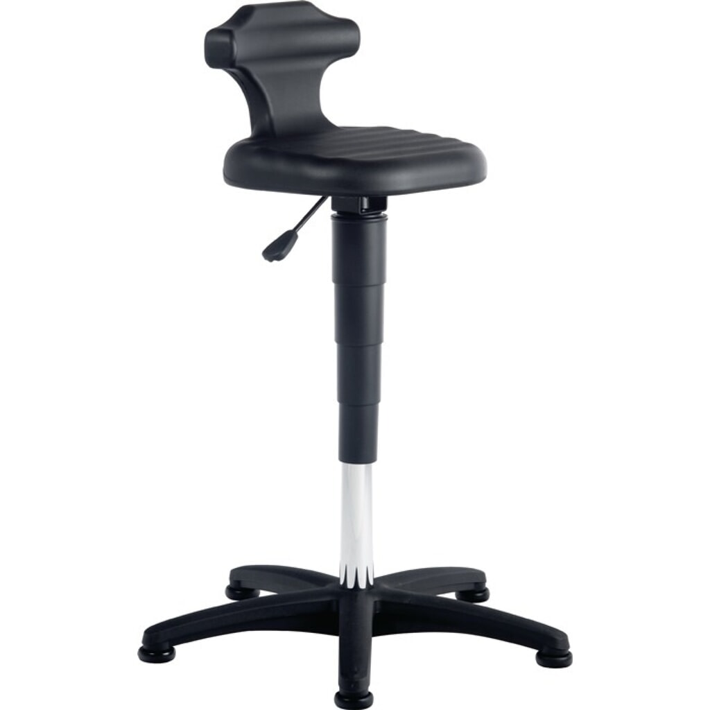 bimos Sitz-/Stehstuhl Flex, Sitzhöhenverstellung 510-780 mm, Integralschaum Produktabbildung Nr. 1: bimos Sitz-/Stehstuhl Flex, Sitzhöhenverstellung 510-780 mm, Integralschaum