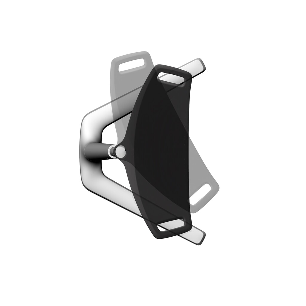 bimos Stehhilfe, Sitzhöhenverstellung 620-850 mm, Integralschaum, Aluminium silber Produktabbildung Nr. 6: bimos Stehhilfe, Sitzhöhenverstellung 620-850 mm, Integralschaum, Aluminium silber