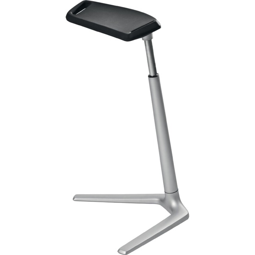 Produktabbildung: bimos Stehhilfe, Sitzhöhenverstellung 620-850 mm, Integralschaum, Aluminium silber