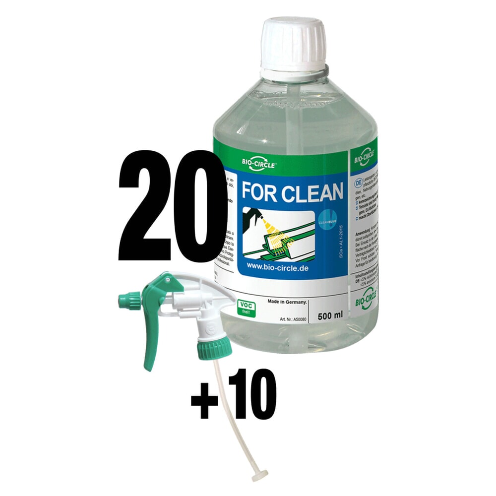 Produktabbildung Nr. 3: BIO-CIRCLE Universalreiniger FOR CLEAN, 20-l-Kanister