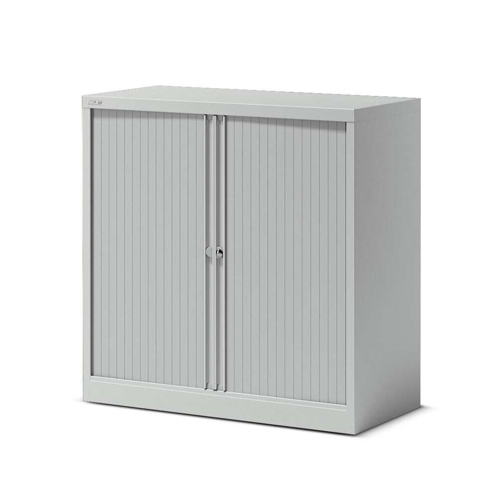 Produktabbildung: BISLEY Büro-Rollladenschrank Essentials, 2 OH, Breite 1.000 mm