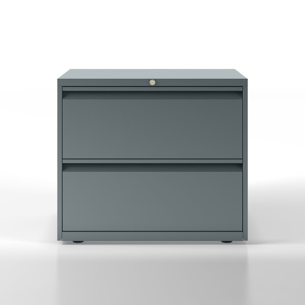 Produktabbildung: BISLEY Hängeregisterschrank Essentials, 2 Schubladen, lichtgrau