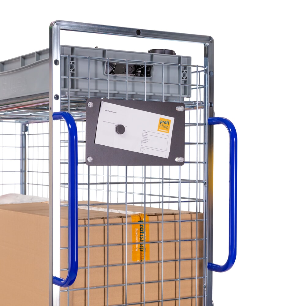 Produktabbildung: Blechtafel für Ameise® Kommissionierwagen AK, beschreibbar
