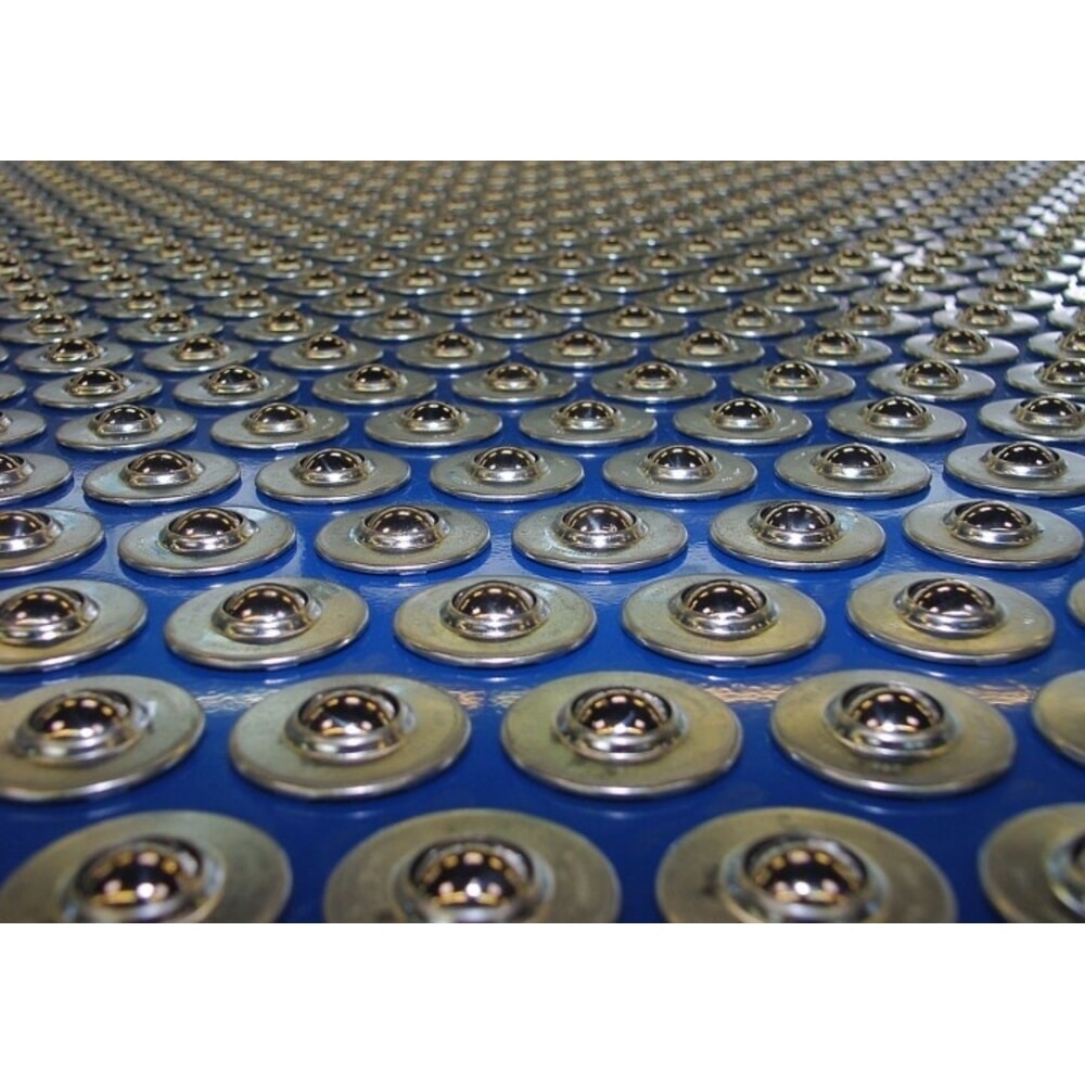 Produktabbildung Nr. 3: BLUME Kugelrollen-Tisch U-Profil, Ø 15 mm, LxB 500 x 1.000 mm, Teilung 125 mm
