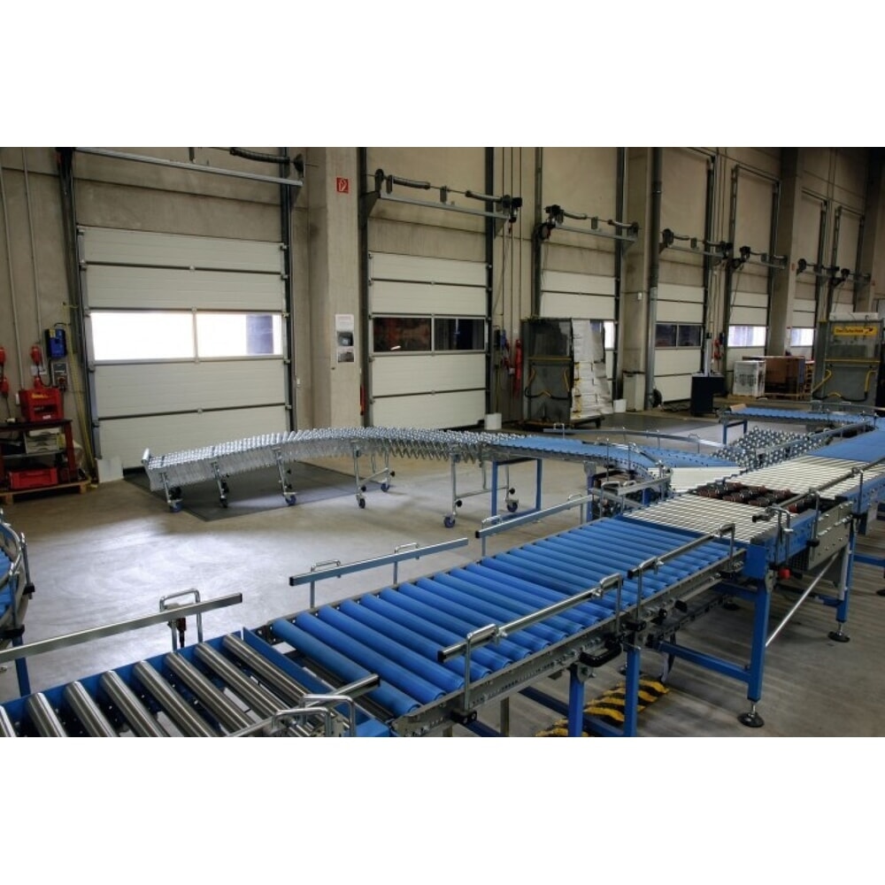 Produktabbildung Nr. 2: BLUME Scheren-Rollenbahn, Stahlrollen, Bahnbreite, 400 mm, Länge, 1,9 - 4,4 m