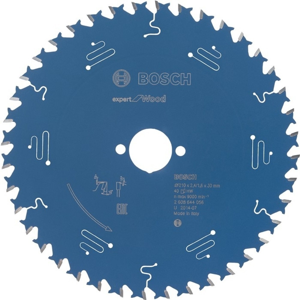 Produktabbildung: Kreissägeblatt Expert for Wood AD 190mm Z.24 WZ Bohr.30mm Schnitt-B.2,6mm