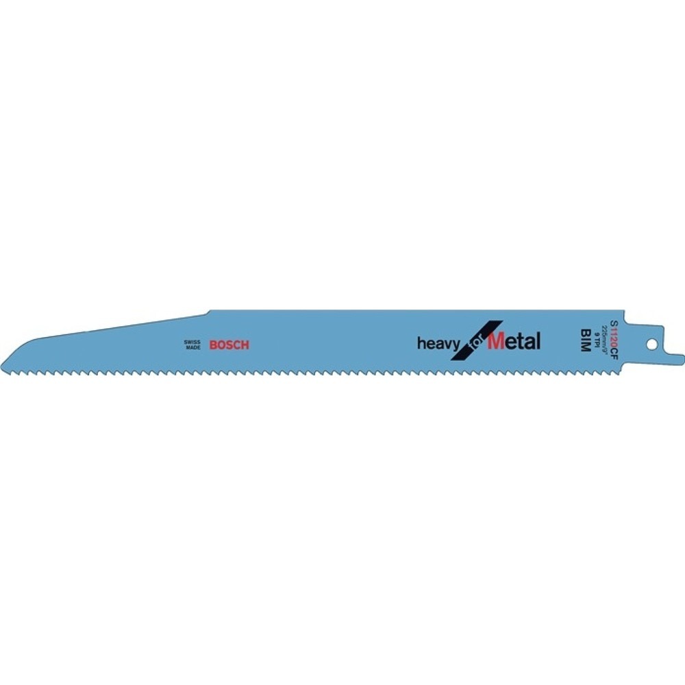 Produktabbildung: Säbelsägeblatt S 1122 BF L.225mm B.19mm TPI 14 1,8mm geschr.,gefr.2 St./Karte