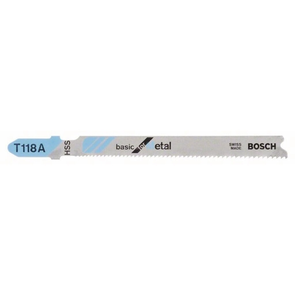 Maschinensägeblatt T 118 A Basic for Metal L92mm Zahnteilung1115mm HSS 100erPack Produktabbildung: Maschinensägeblatt T 118 A Basic for Metal L92mm Zahnteilung1115mm HSS 100erPack