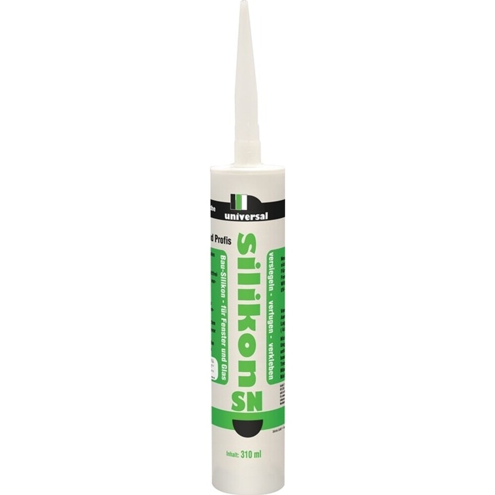 Produktabbildung: BOSTIK Universal-Silikon SN K, 310 ml, weiss, Kartusche