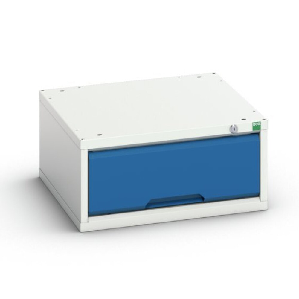 Produktabbildung: bott verso Schubladenschrank, mit 1 Schublade, BxTxH: 525 x 550 x 250 mm