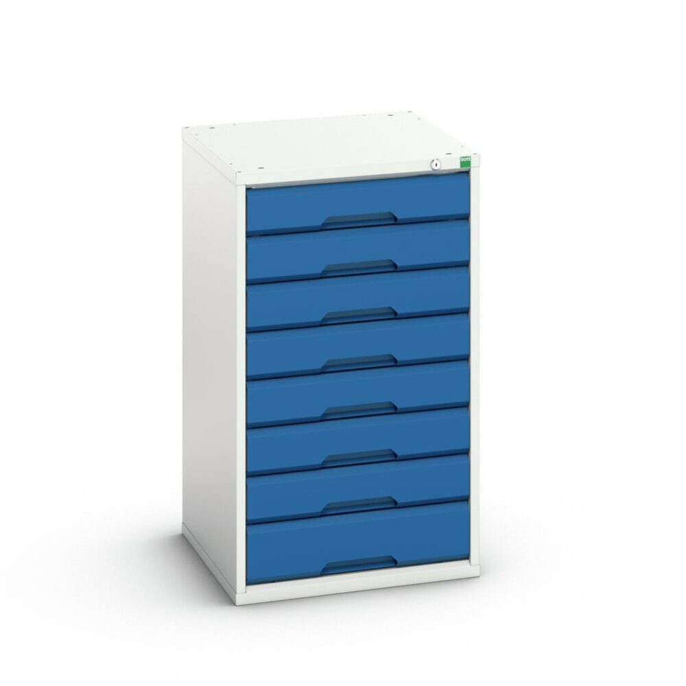 Produktabbildung: bott verso Schubladenschrank, mit 8 Schubladen, BxTxH: 525 x 550 x 900 mm