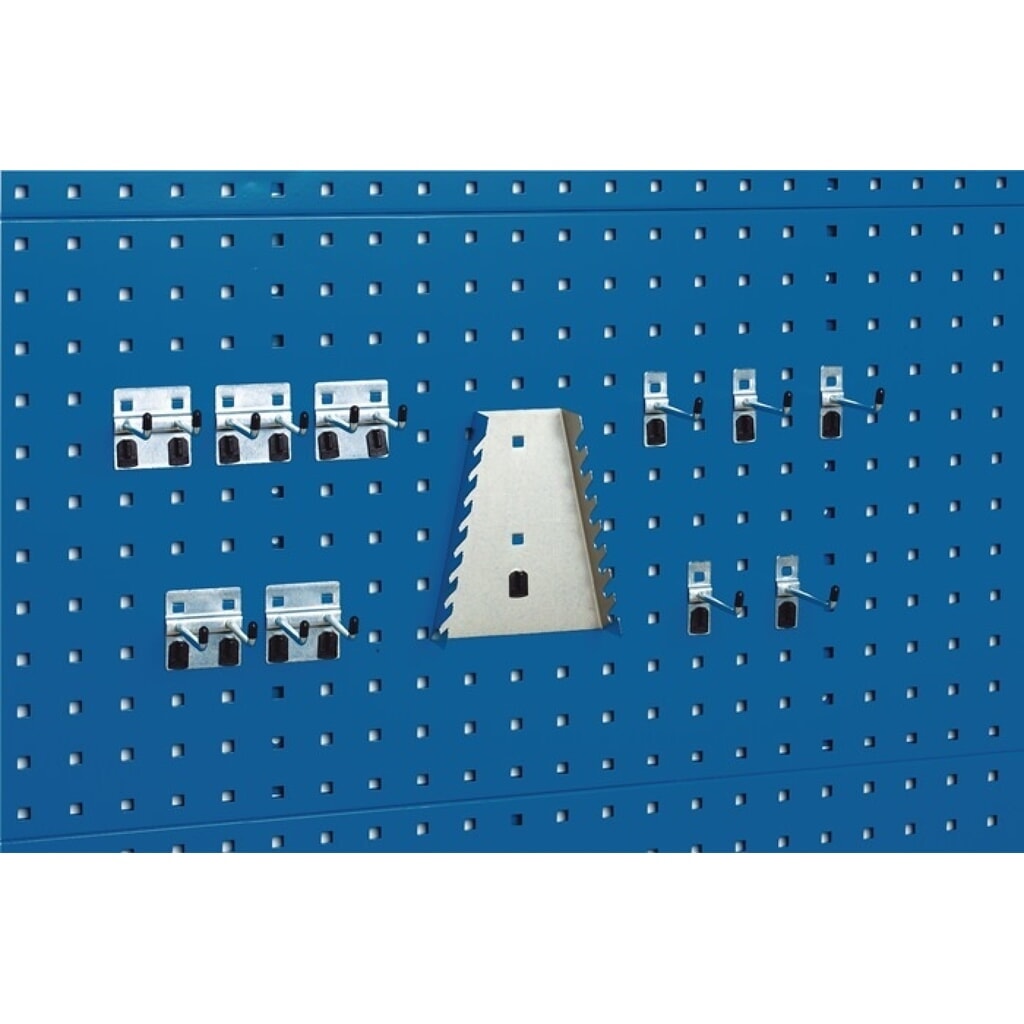 Produktabbildung: bott Werkzeughalter, 5 Haken/5 Doppelhaken/1 Halter 11-tlg., BxHmm