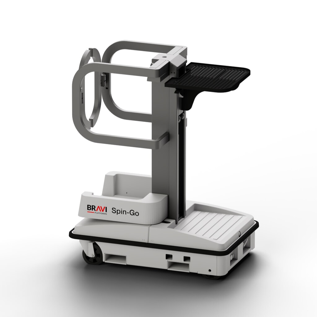 Bravi® Platforms Kommissionier-Personenlift Spin-Go Produktabbildung: Bravi® Platforms Kommissionier-Personenlift Spin-Go