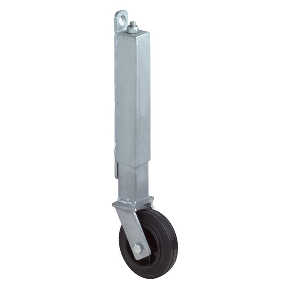 Produktabbildung: BS ROLLEN Torrolle, mit Anschraubplatte, Rad-Ø 100 mm Tragfähigkeit 70 kg, Gummi