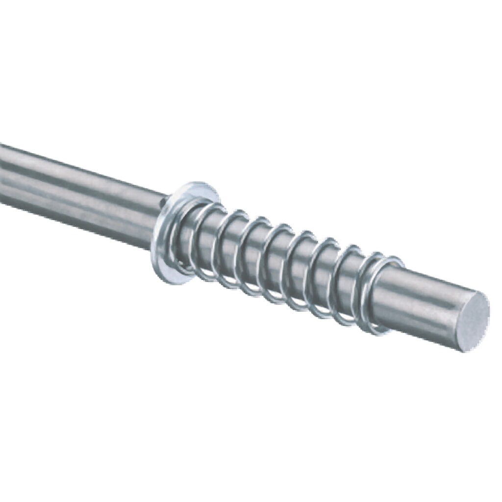 Produktabbildung Nr. 2: BS ROLLEN Tragrolle für Rollenbahnen, Kunststoff, Federachse, Ø 30 mm, Länge 200 mm, TK 10 kg
