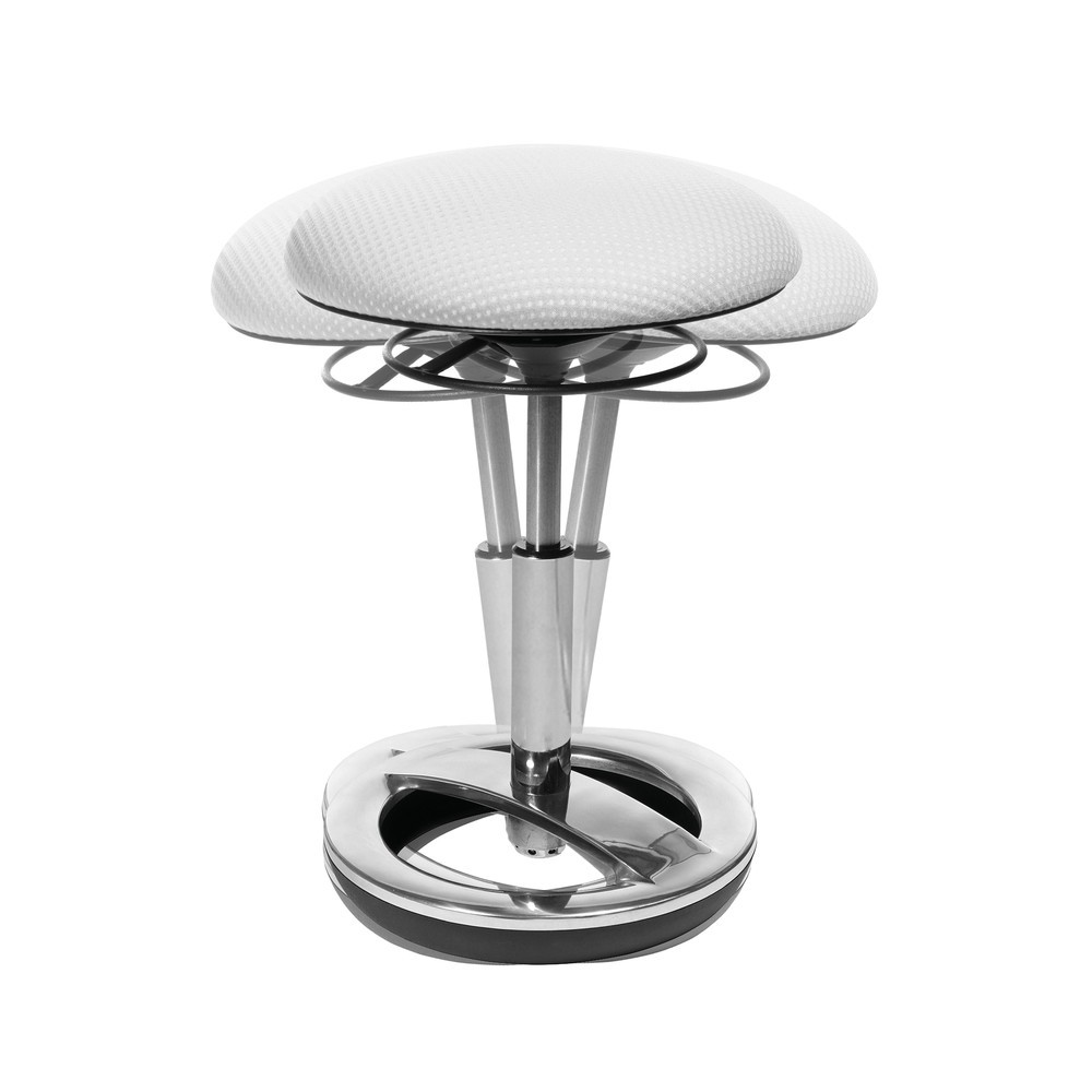 Produktabbildung Nr. 2: Topstar® Ergonomischer Hocker Sitness®, Sitzhöhe 44-57 cm, weiss