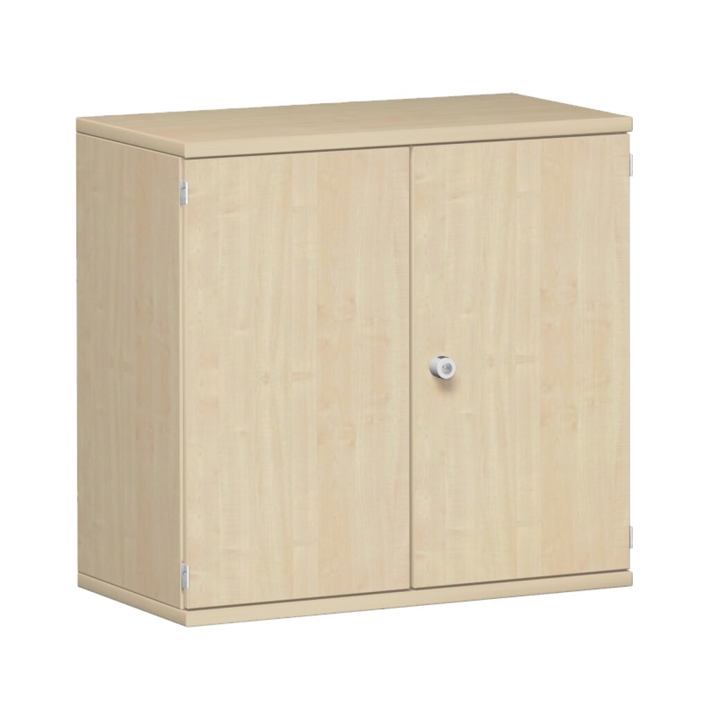 Geramöbel Büroschrank Profi, 2 OH, Breite 800 mm, Flügeltür, Ahorn Produktabbildung: Geramöbel Büroschrank Profi, 2 OH, Breite 800 mm, Flügeltür, Ahorn