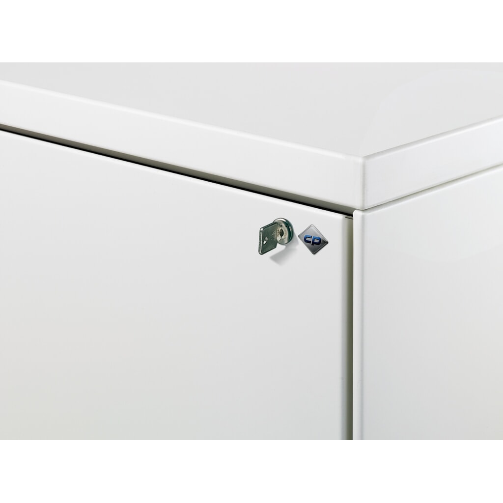 C+P Flachablageschrank, 5 Schubladen DIN A1, lichtgrau Produktabbildung Nr. 3: C+P Flachablageschrank, 5 Schubladen DIN A1, lichtgrau