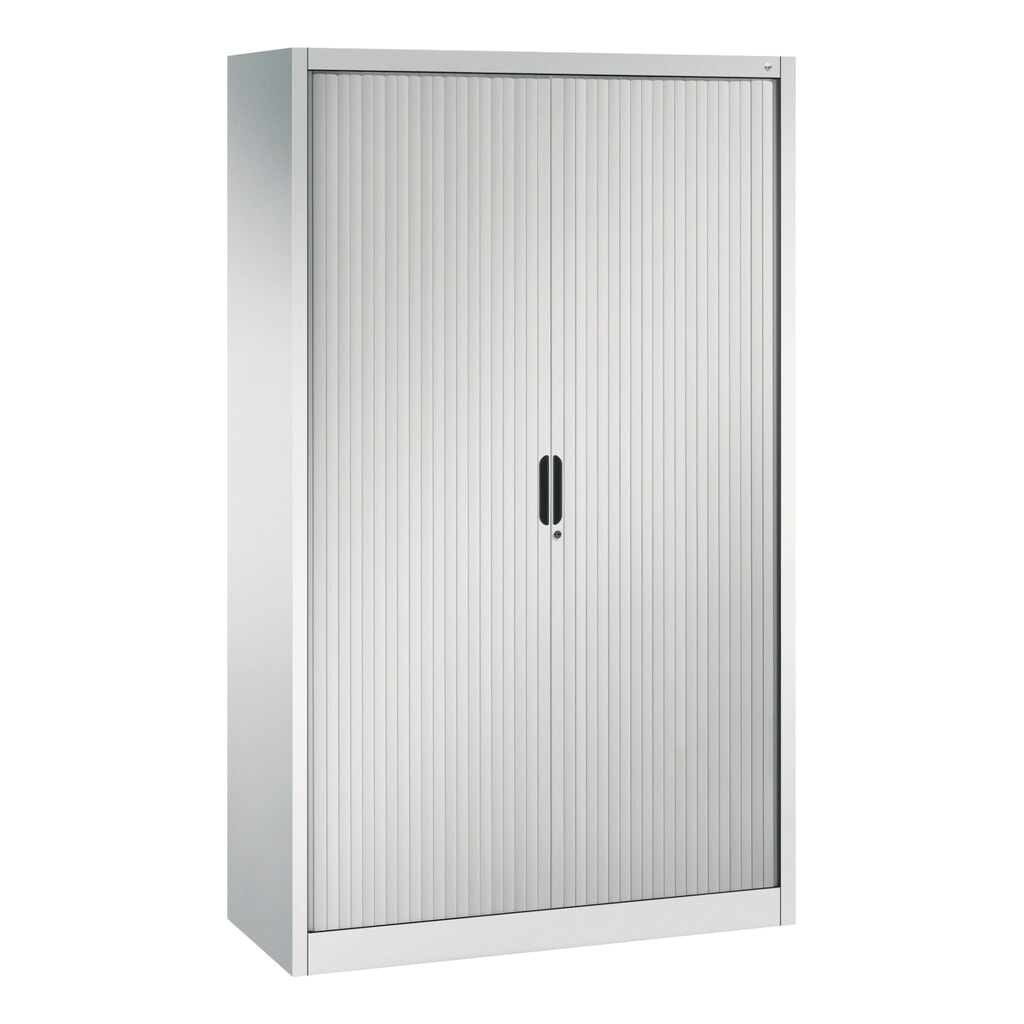 Produktabbildung: C+P Rollladenschrank, 5 OH, Breite 1.200 mm, lichtgrau