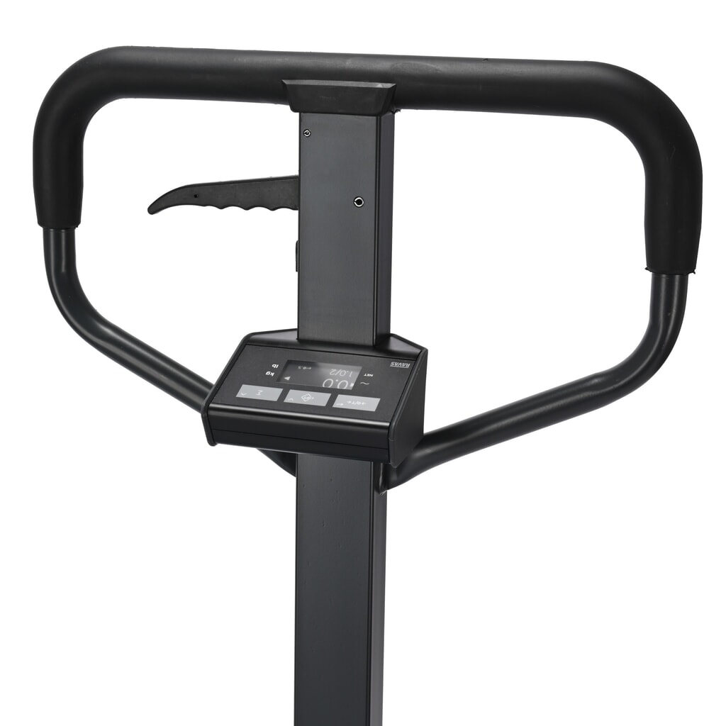 Produktabbildung Nr. 4: Hubwagen mit Waage Ameise® PTM 2.0 Scale mit Display am Deichselkopf, Tragkraft 2.000 kg, Einfachrollen