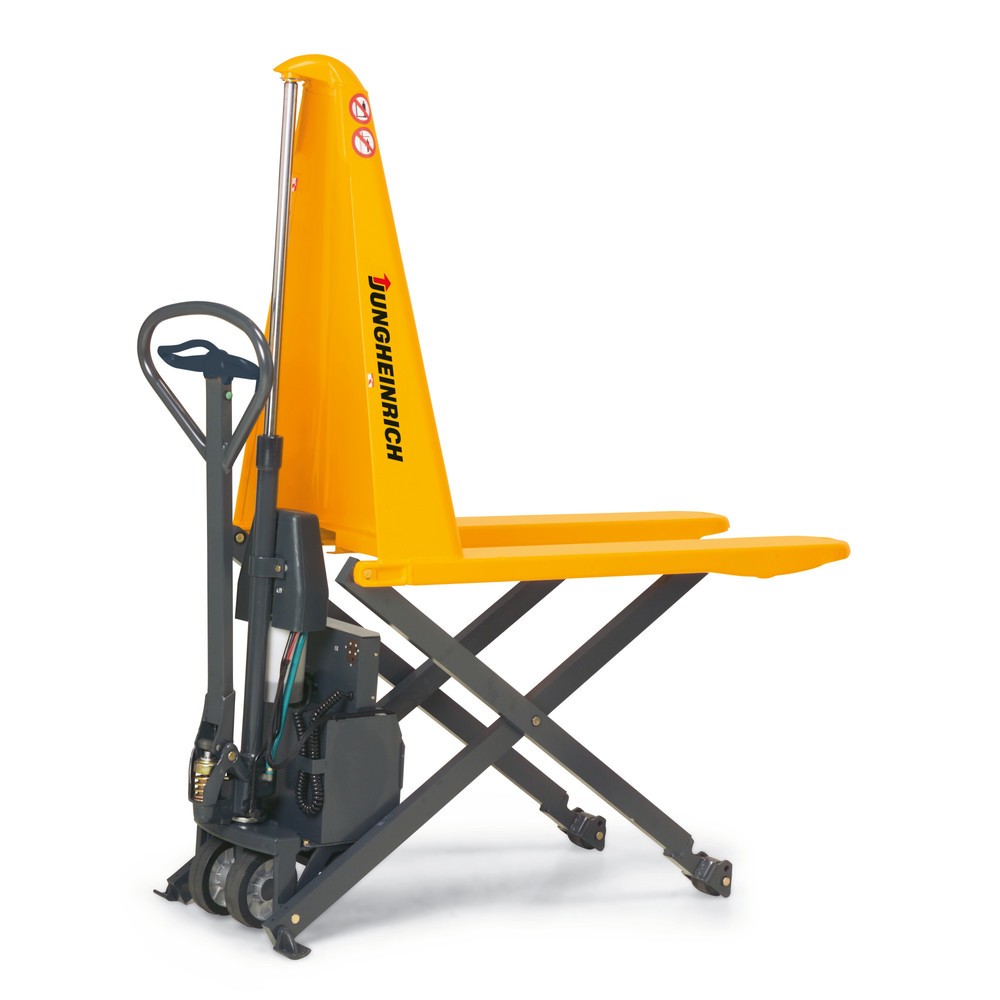 Produktabbildung Nr. 1: Jungheinrich Scherenhubwagen AMX 10e, Tragfähigkeit 1.000 kg, Gabellänge 1.150 mm, Vollgummi/Nylon