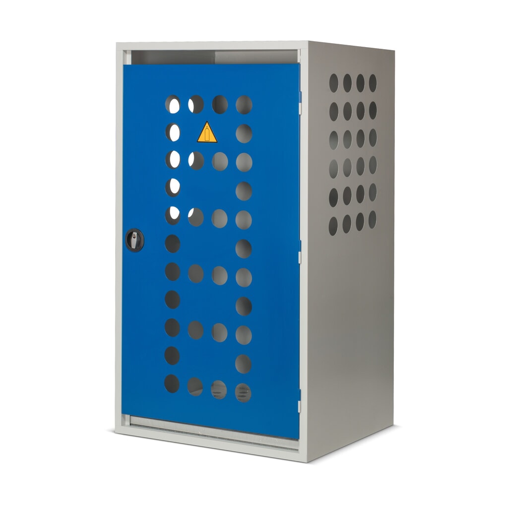 Steinbock® Propangasflaschen-Schrank, 1-türig Produktabbildung Nr. 2: Steinbock® Propangasflaschen-Schrank, 1-türig