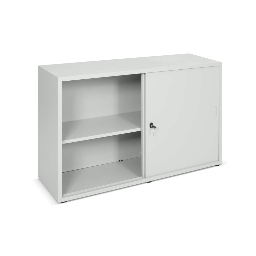 Produktabbildung Nr. 2: CEHA Schiebetürenschrank mit Druckzylinderschloss, 2 OH, HxBxT 750 x 1.200 x 420 mm