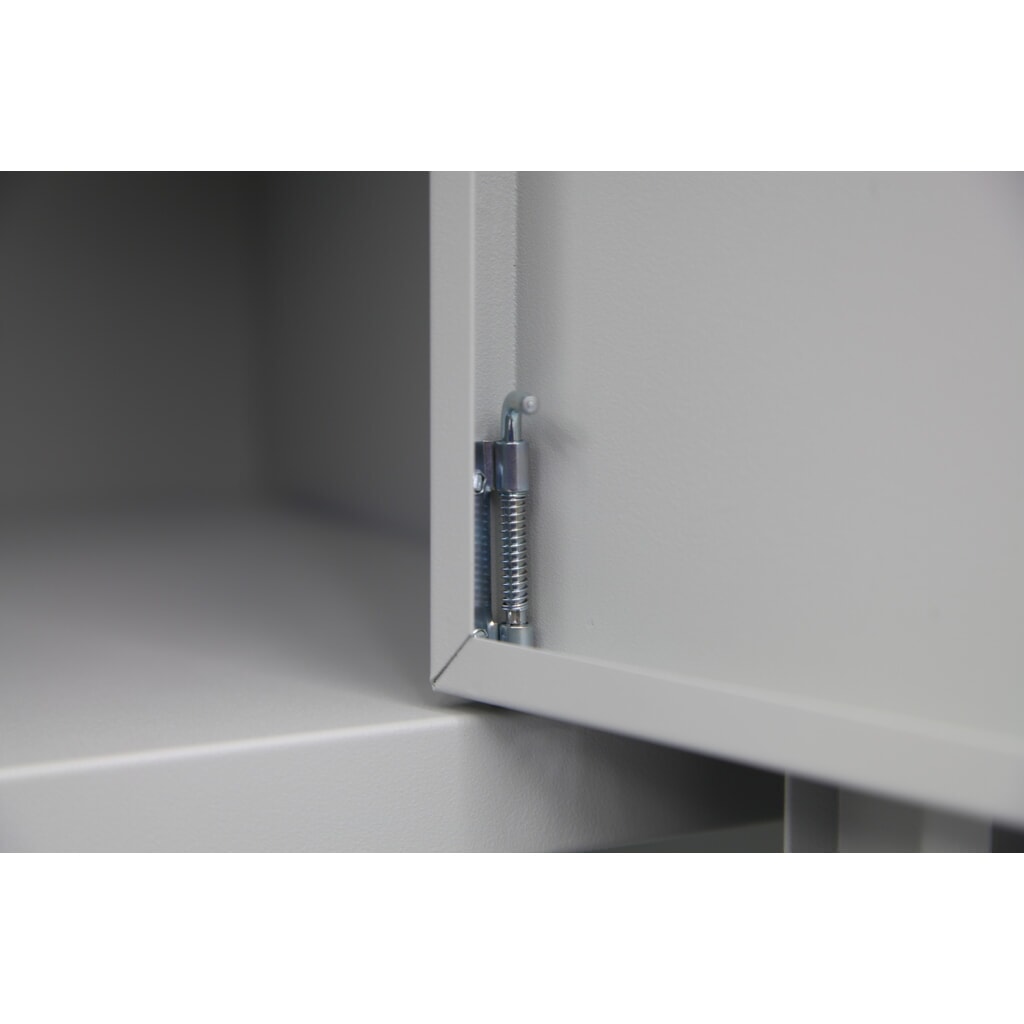 Produktabbildung Nr. 3: CEHA Universalschrank HUS-1, Drehriegel-Zylinderschloss, 4,5 OH, HxBxT 1.800 x 800 x 380 mm, verzinkte Fachböden, lichtgrau