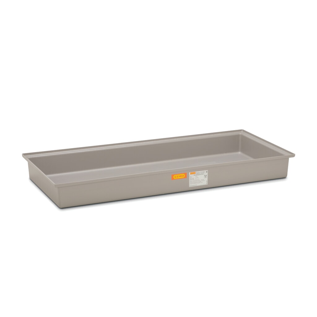 Produktabbildung: CEMO Auffangwanne aus GFK, HxBxT 190 x 850 x 1.880 mm