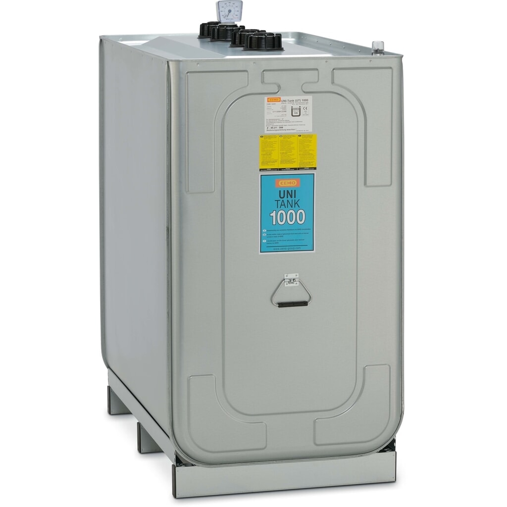 Schmierstoff-Tank CEMO UNI, stationär, 400 Liter Produktabbildung Nr. 2: Schmierstoff-Tank CEMO UNI, stationär, 400 Liter