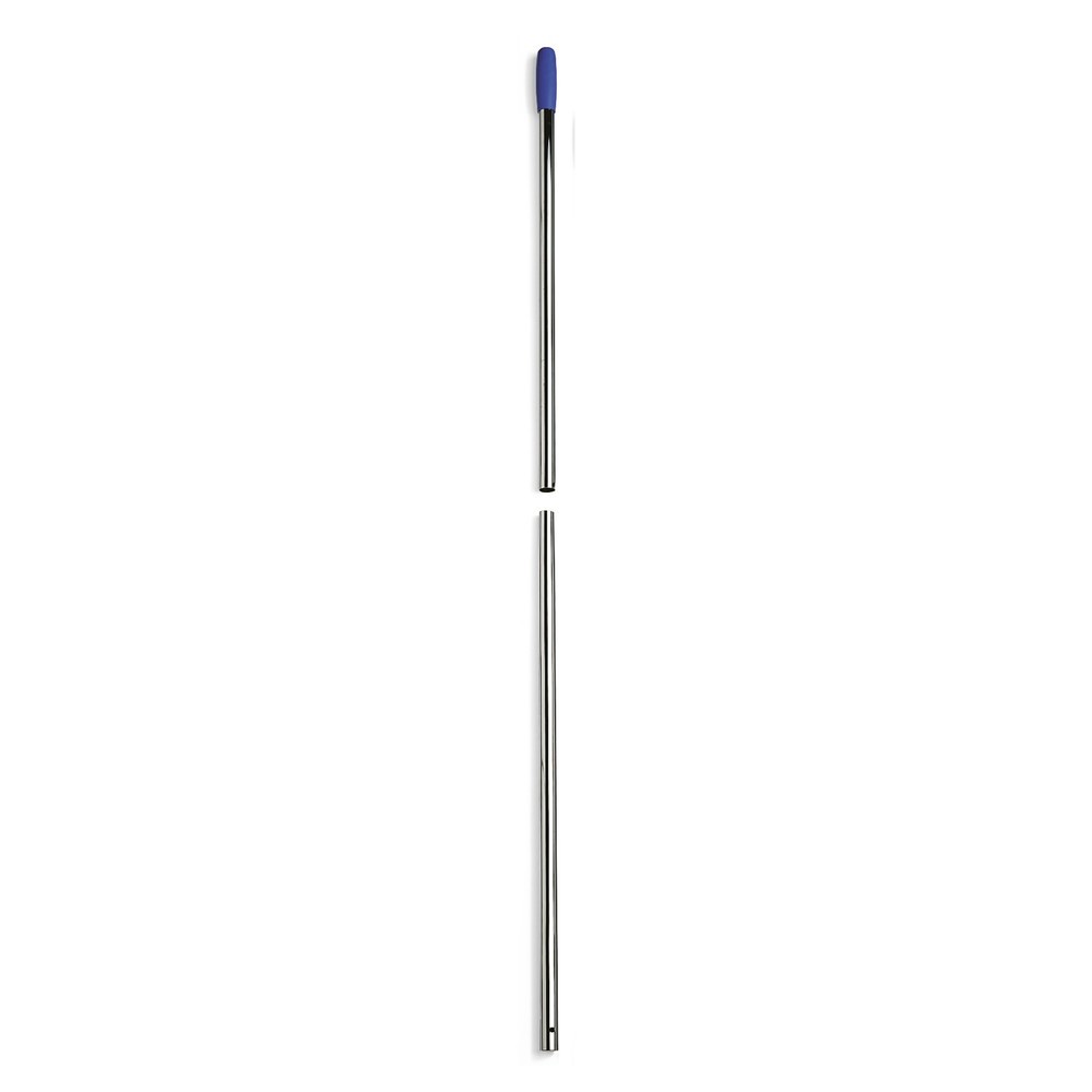 Produktabbildung: Chromstiel mit Bohrung, 2-teilig, Ø 22 mm, Länge 1.400 mm