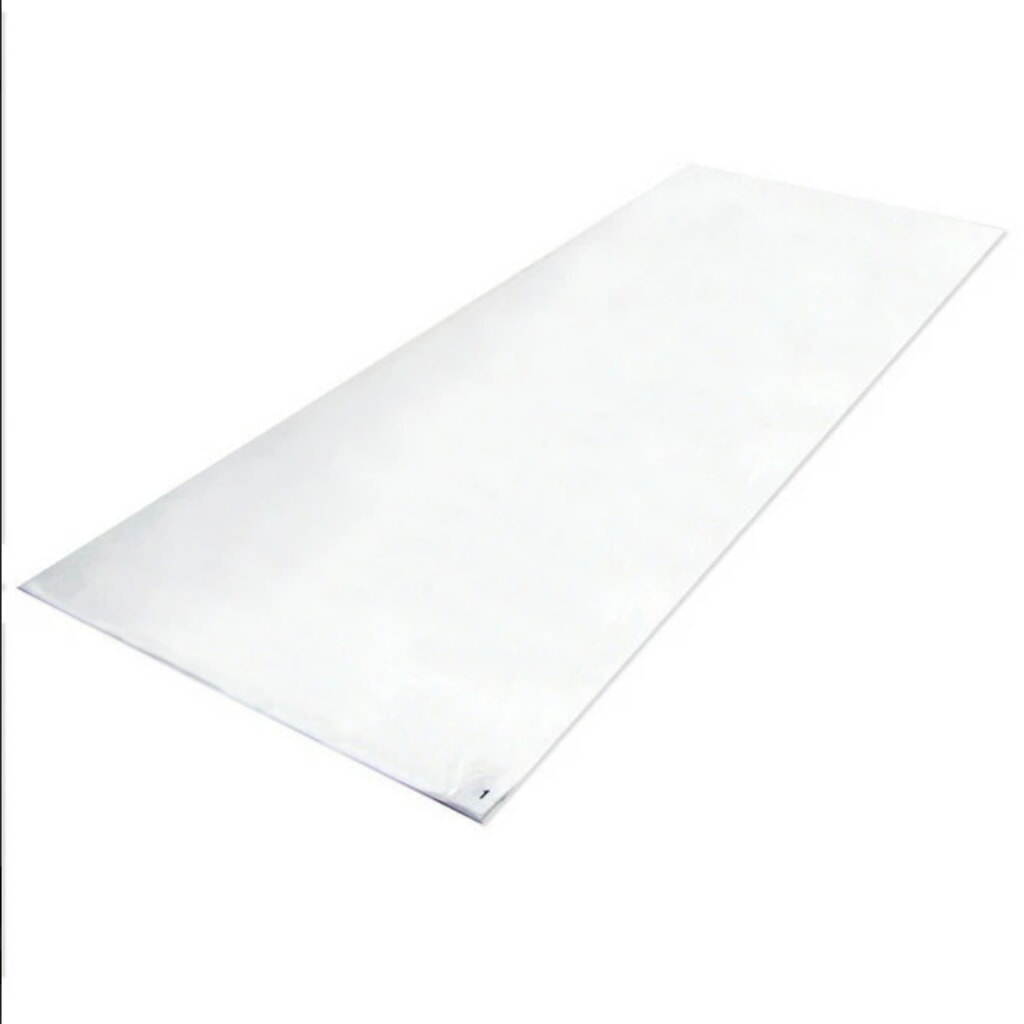 COBA Antibakterielle Klebematte First Step, BxL 450 x 1.170 mm, weiss Produktabbildung: COBA Antibakterielle Klebematte First Step, BxL 450 x 1.170 mm, weiss