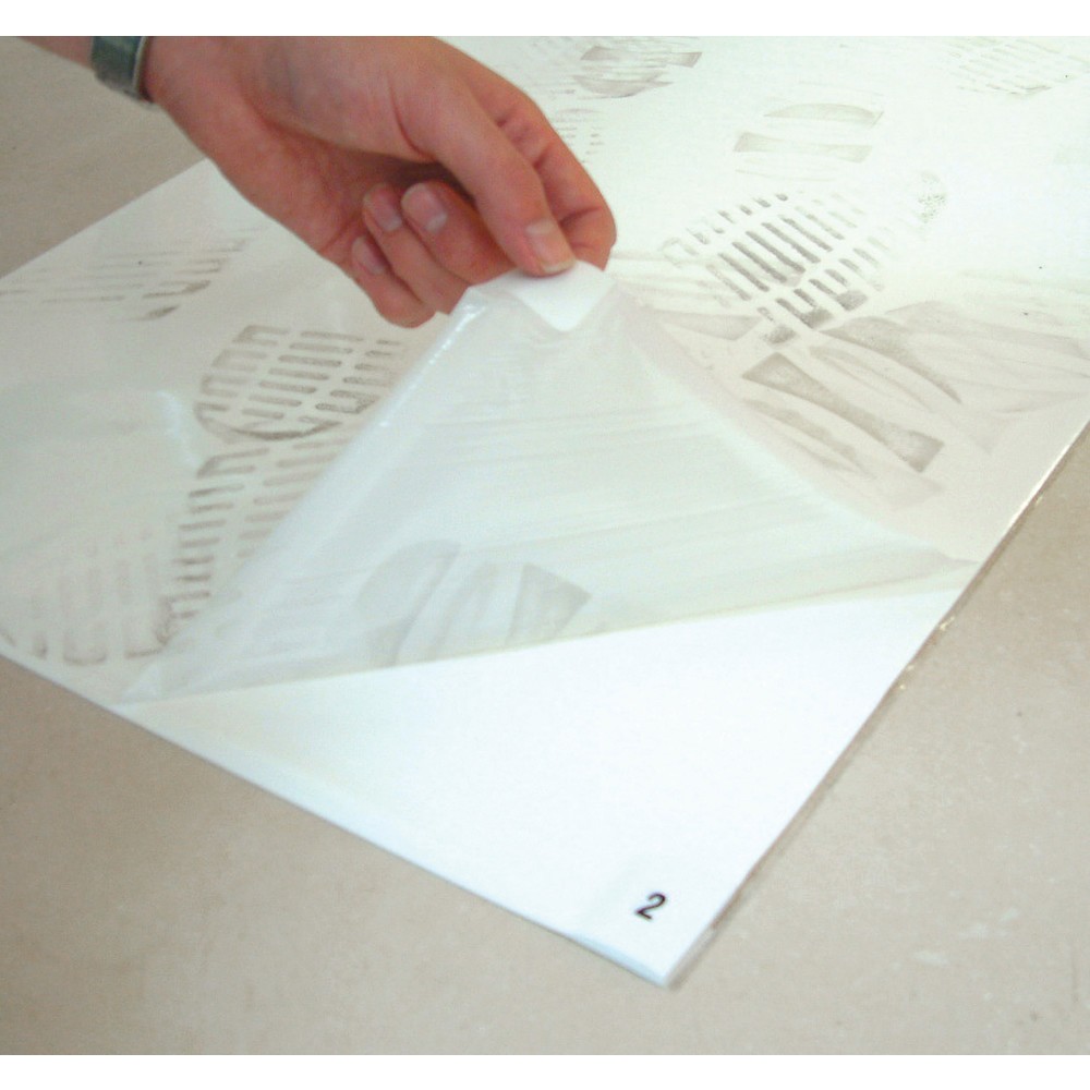 Produktabbildung Nr. 3: COBA Antibakterielle Klebematte First Step, BxL 450 x 1.170 mm, weiss