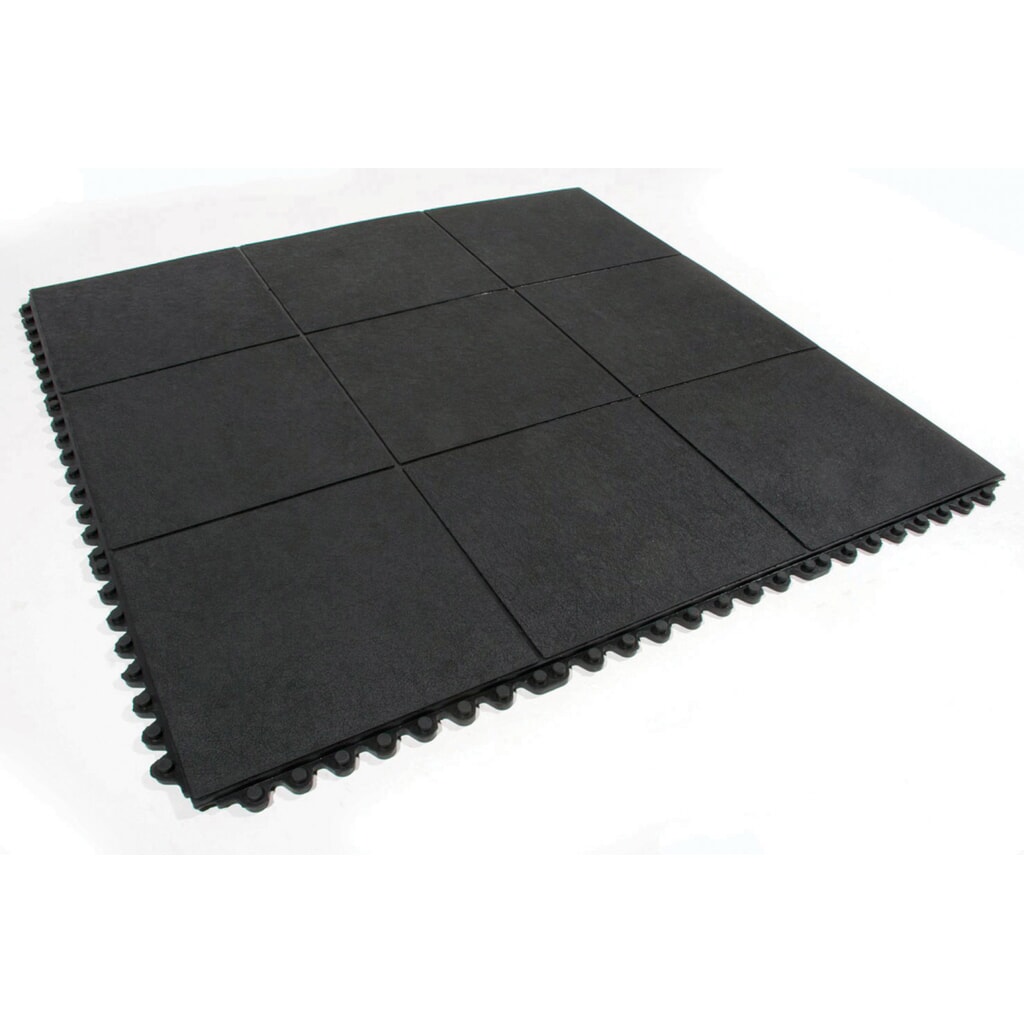Produktabbildung: COBA Anti-Ermüdungsmatte Fatigue Step Solid, Nitril, BxL 900 x 900 mm