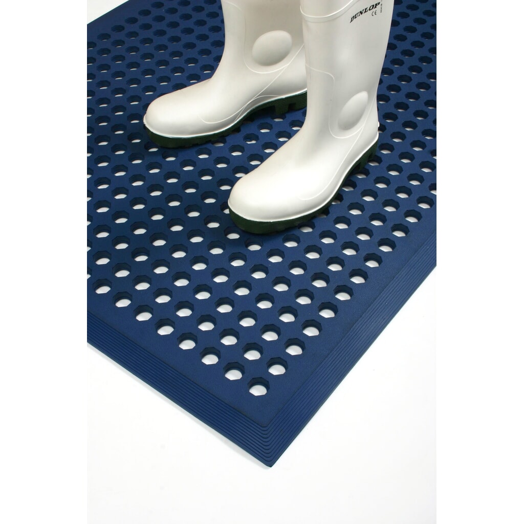 COBA Antirutschmatte Worksafe, BxL 900 x 1.500 mm, blau Produktabbildung Nr. 4: COBA Antirutschmatte Worksafe, BxL 900 x 1.500 mm, blau
