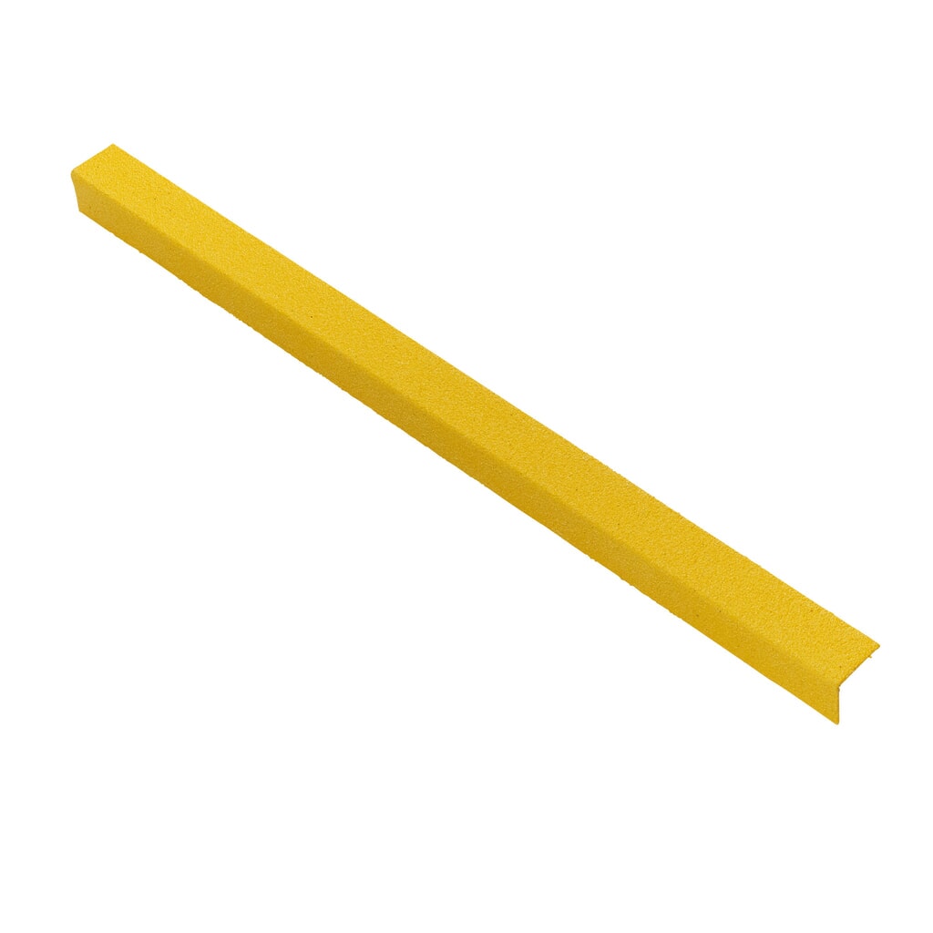 COBA Antirutsch-Treppenkantenprofil COBAGRiP® Stair Nosing, HxBxL 5,5 x 1.000 x 55 mm, gelb Produktabbildung Nr. 2: COBA Antirutsch-Treppenkantenprofil COBAGRiP® Stair Nosing, HxBxL 5,5 x 1.000 x 55 mm, gelb