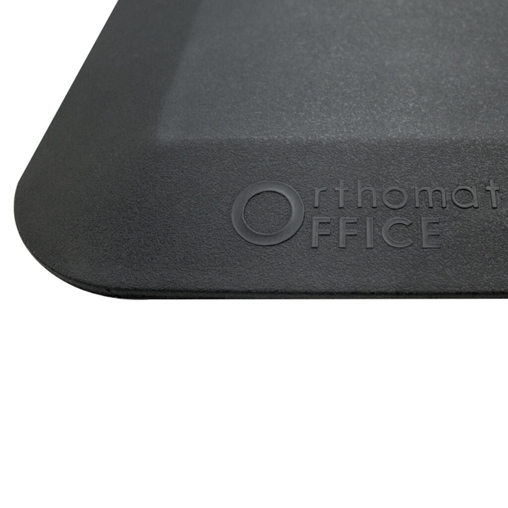 COBA Ergonomiematte aus PU, BxL 500 x 800 mm, schwarz Produktabbildung Nr. 2: COBA Ergonomiematte aus PU, BxL 500 x 800 mm, schwarz