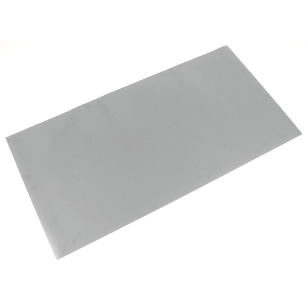 COBA ESD-Arbeitsmatten-Set aus PVC mit Leitschicht, BxL 600 x 1.200 mm, grau Produktabbildung: COBA ESD-Arbeitsmatten-Set aus PVC mit Leitschicht, BxL 600 x 1.200 mm, grau