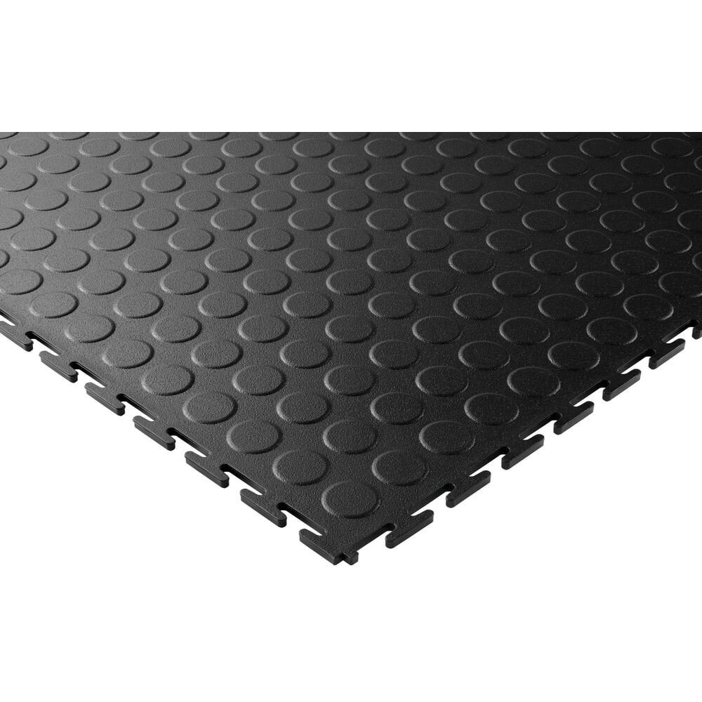 Produktabbildung Nr. 2: COBA PVC-Bodenfliese, Noppenoptik, BxL 500 x 500 mm, schwarz