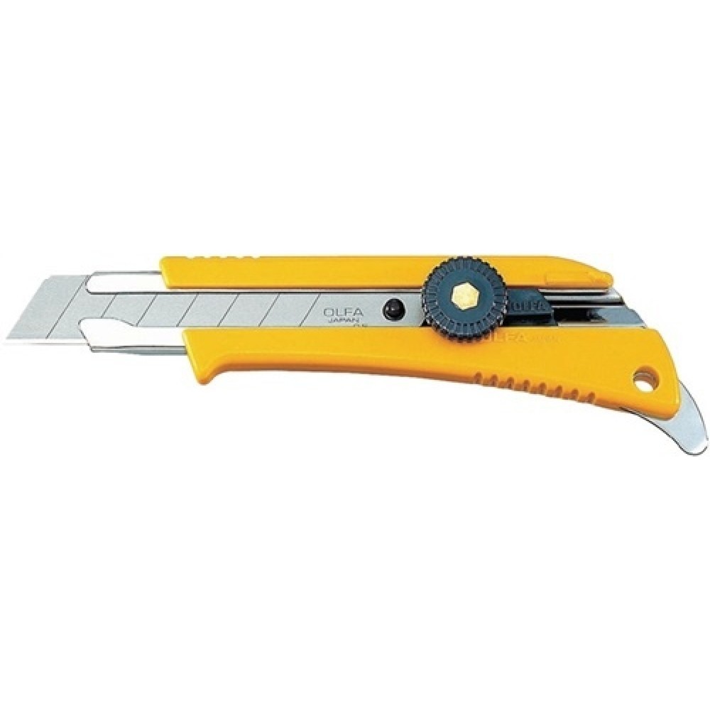 Produktabbildung: Cuttermesser Klingenbreite 18mm L.155mm m.Feststellrädchen OLFA