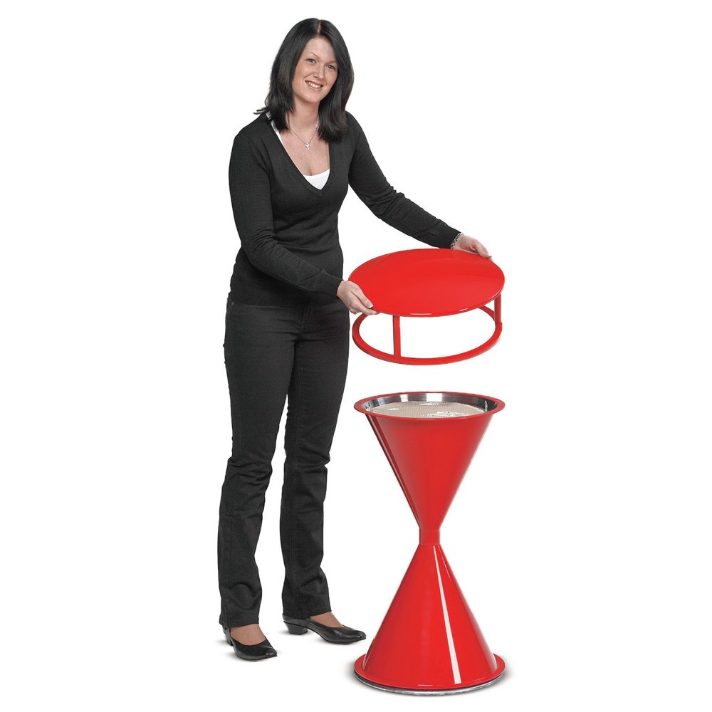 Produktabbildung: Dach für VAR® Standascher CLASSIC, Kunststoff, schwarzgrau