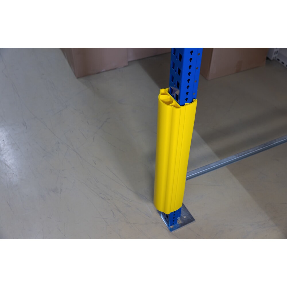 Produktabbildung Nr. 13: Dancop d-flexx Anfahrschutz für Regale Alfa, aus Kunststoff, Innenmass HxB 600 x 100-125 mm